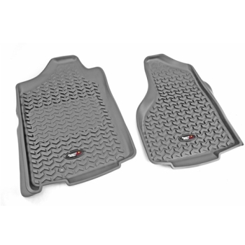 Dodge Ram 2er Set Fussmatten Fußmatten Fußraumwannen vorne All Terrain Rugged Ridge Grau 02-11