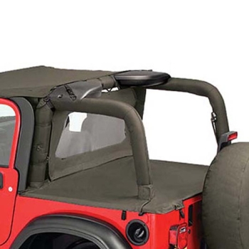 Jeep Wrangler TJ Duster Abdeckung Laderaum Khaki Diamond Bestop 96-06