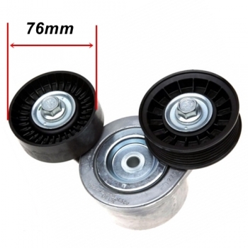 Preview: Jeep Grand Cherokee WJ WG 4,7 ltr. Serpentine Belt Kit with Tensioner & Ø 76mm Idler Pulley Gates year 2004