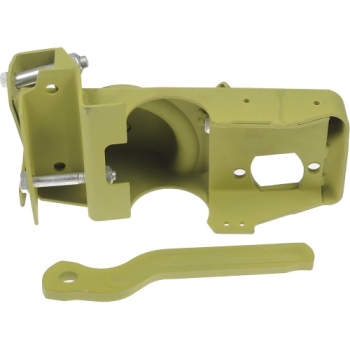 Jeep Wrangler TJ spring mount shock absorber mount front right lower Dana 30 front axle year 96-06