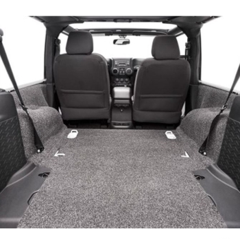 Jeep Wrangler JK 2türer Teppich Set hinten Kofferraum mit Hecktürverkleidung BedRug 07-10