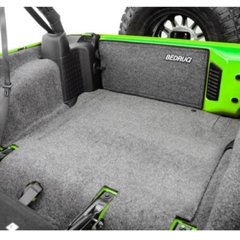 Jeep Wrangler JK 2door Gray Replacement Cargo Carpet Kit BedRug 11-18