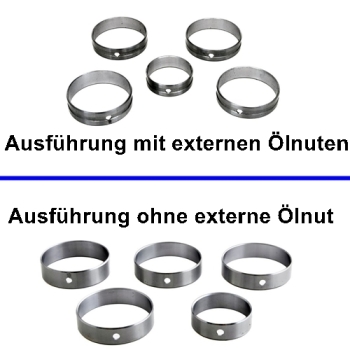 Preview: Jeep Grand Cherokee WH WK 6,1 ltr. SRT8 Camshaft Bearing Set Standard Enginetech 06-10