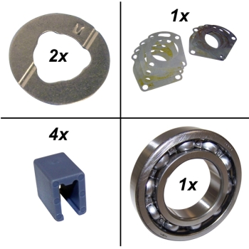 Jeep CJ Lagerset Lagersatz mit Einstellscheiben & Zwischenwelle Dana 300 Verteilergetriebe 80-86