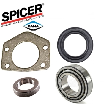 Jeep Wrangler TJ Radlager Set außen mit Lagerhalter Dana 44 Hinterachse Trommelbremse Spicer 96-06