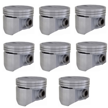 Jeep CJ 5,0 ltr. V8 8er Set Kolben inkl. Bolzen .030" Übermaß Enginetech 72-86