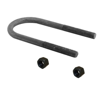 Jeep SJ & J-Series one outer U-Bolt with Nuts for the front Leaf Spring 74-91