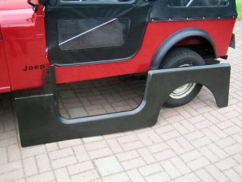 Jeep Wrangler YJ Karosserieseite Seitenteil Seitenwand Karosserie links 87-95