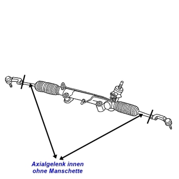 Preview: Jeep Cherokee Liberty KK Premium Spurstangenkopf Axialgelenk Spurstange innen 08-12