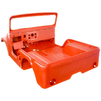 Jeep Willys M38 Body Kit Karosserie mit Haube Kotflügel Heckklappe Kühlergrill & Scheibenrahmen 48-52