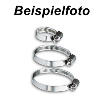 eine Schlauchschelle mit Schneckengewinde nach DIN 3017 10mm bis 16mm