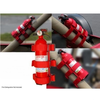 Preview: Jeep Wrangler JL Red Sport Bar Fire Extinguisher Holder year 18-