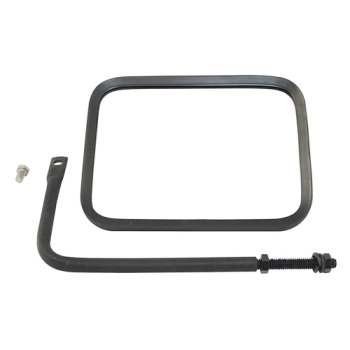 Jeep Wrangler YJ black Trail Mirror Set 8"x6" 87-95