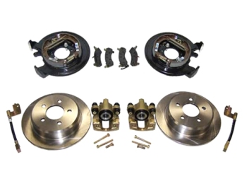 Jeep Wrangler YJ Drum to Disc Conversion Kit Less Cables 91-95