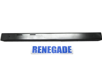 Jeep CJ Front Bumper Black 55-86