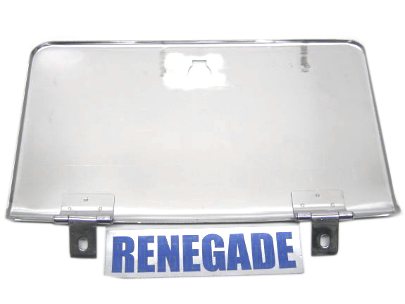 Jeep Cj Steel Glove Box Door Cover Stainless Steel 76 86