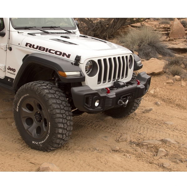 Jeep Wrangler JL Spartacus Winch Plate for front steel Bumper Rugged Ridge  18-