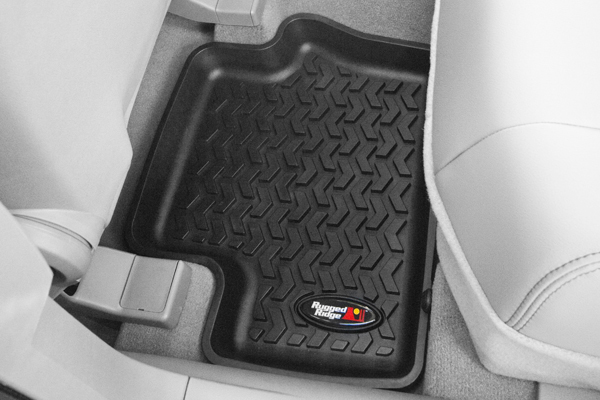 Jeep Cherokee Liberty Kk Floor Liner Rear Pair All Terrain Rugged