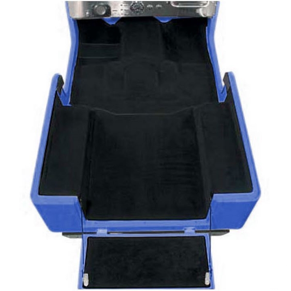 Jeep Wrangler YJ black Premium Cutpile Floor and Cargo Carpet Kit 87-95