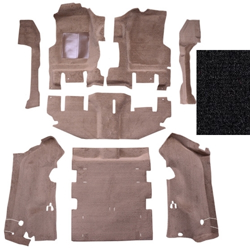 Jeep Wrangler TJ Carpet Complete Set
