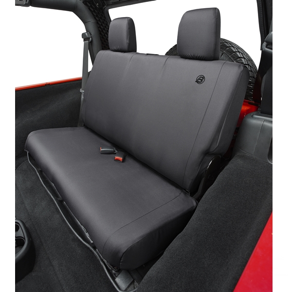 Jeep Wrangler Jk 2 Doors Rear Seat Cover Black Diamond Bestop 07 16 - Seat Covers For Jeep Wrangler 2 Door