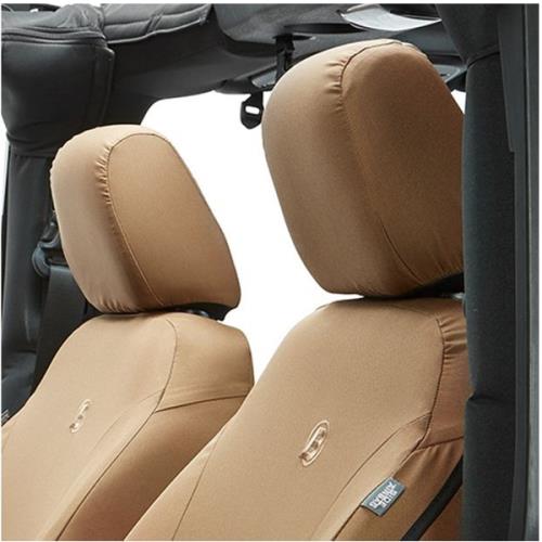 Jeep Wrangler JL 2 door set seat covers front seat cover TAN LHD Bestop 18