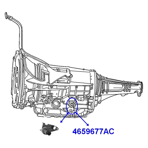 Jeep Wrangler TJ JK Cherokee KJ KK Neutral Safety Switch for 42RLE Automatic  transmission 03-11