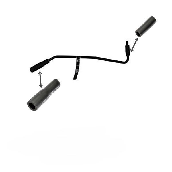 Jeep Wrangler TJ 4,0 ltr. PCV Valve Hose Set Dual Tube and Hose