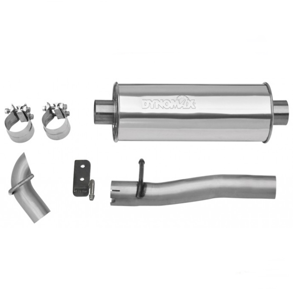 Jeep Wrangler JK 3,8 ltr. 4-doors Single Cat-Back Exhaust System with Ultra  Flo