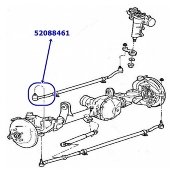 HD Drag Link | Grand Cherokee WJ – JKS Manufacturing