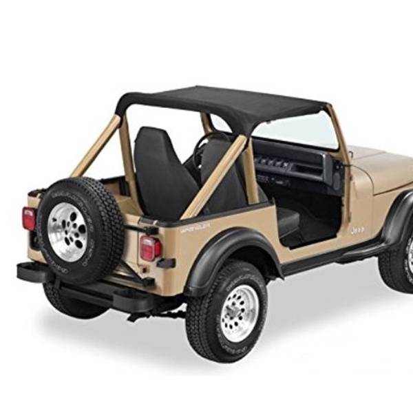 Jeep CJ CJ7 Strapless Bikini Top Black Crush Bestop 8086