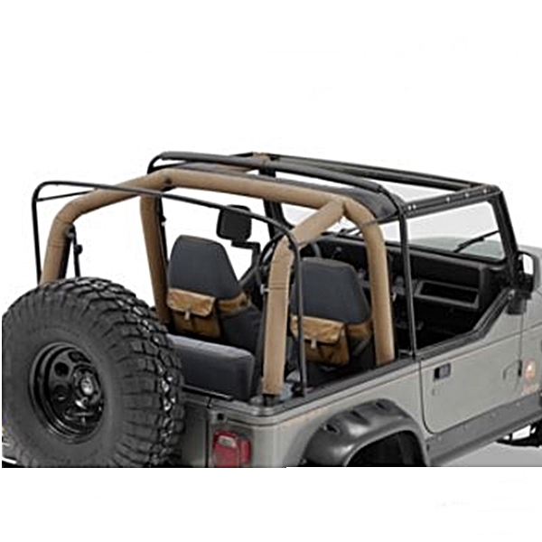 Jeep Wrangler YJ Supertop NX Soft Top Black Denim Bestop 87-95