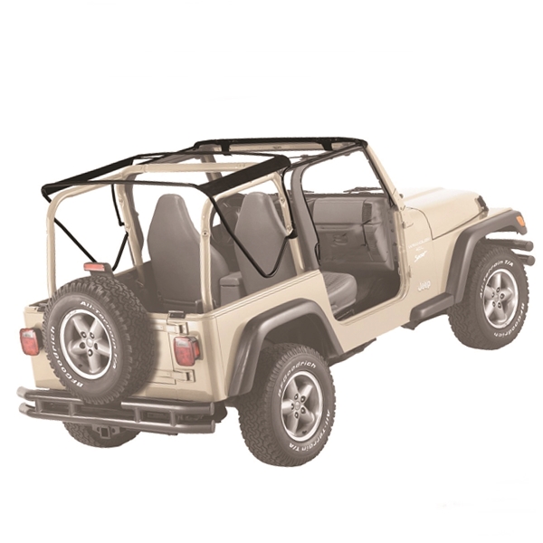 Jeep Wrangler TJ Bow Kit for factory Softtop from Bestop 9606