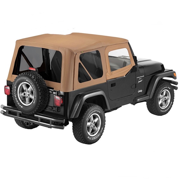 Jeep Wrangler YJ Softtop Replace A Top Spice Sailcloth Bestop 88-95
