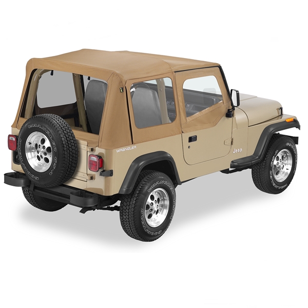 Jeep Wrangler YJ Softtop Replace A Top Spice Sailcloth Bestop 88-95