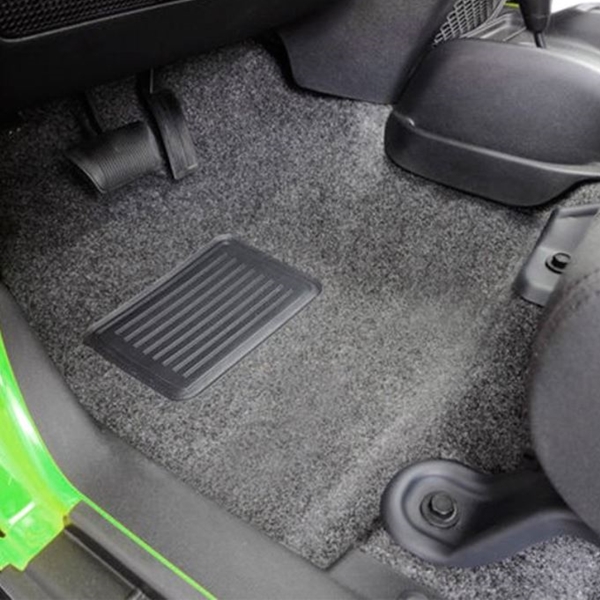 Jeep Wrangler JK 2door Gray Replacement Floor Carpet Kit BedRug 11-18