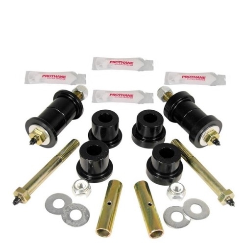 Jeep Wrangler YJ Polyurethane leaf spring bushing spring bushing set greaseable black Prothane 87-95