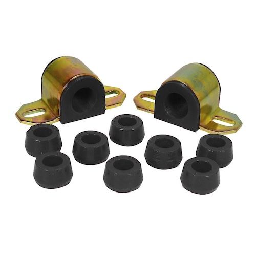 Jeep CJ CJ5 CJ7 black front Sway Bar Bushing Set 15/16" Prothane 76-86