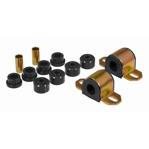 Jeep Cherokee XJ Polyurethan Stabigummi Set Stabibuchsen vorne schwarz Ø 23mm Prothane 84-01