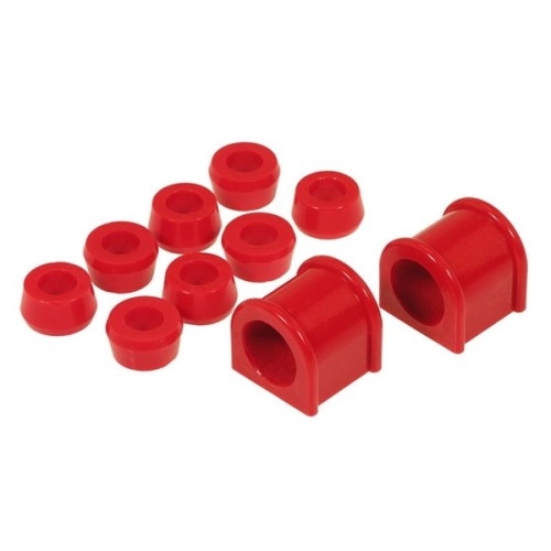 Jeep Wrangler YJ polyurethane stabilizer rubber set stabilizer bushes front red Ø 28mm Prothane 87-95
