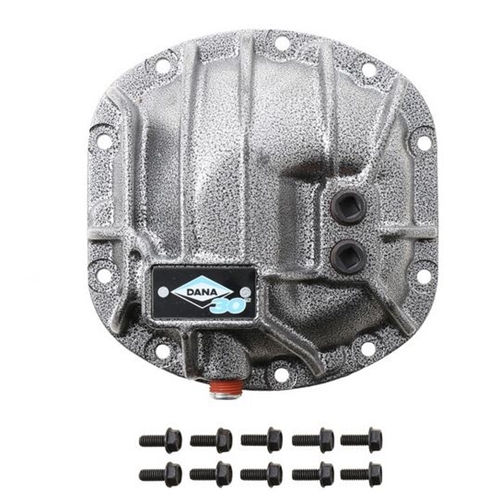 Jeep Grand Cherokee WJ WG Performance Nodular Iron Differential Cover Kit Dana 30 front axle Spicer 99-04