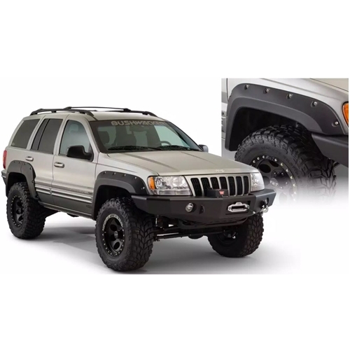 Jeep Grand Cherokee WJ WG 1,25" Cut Out Style Fender Flares 4pcs. Bushwacker 99-04