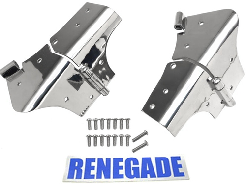 Jeep Wrangler TJ Windshield Hinges Stainless Steel year 97-06