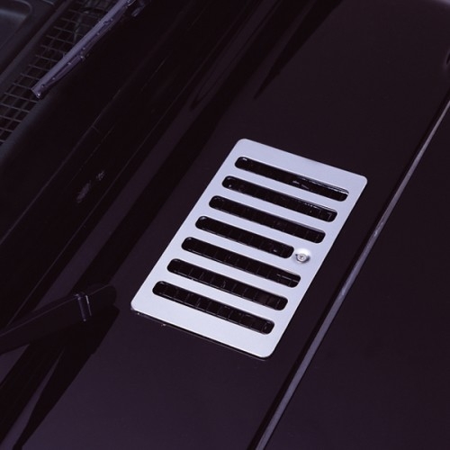 Jeep Wrangler TJ ventilation grille air intake grille stainless steel 98-06