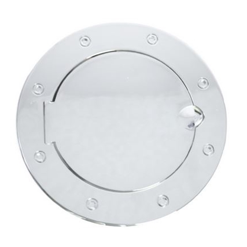 Jeep Wrangler JK stainless steel non-locking gas cap door 07-18