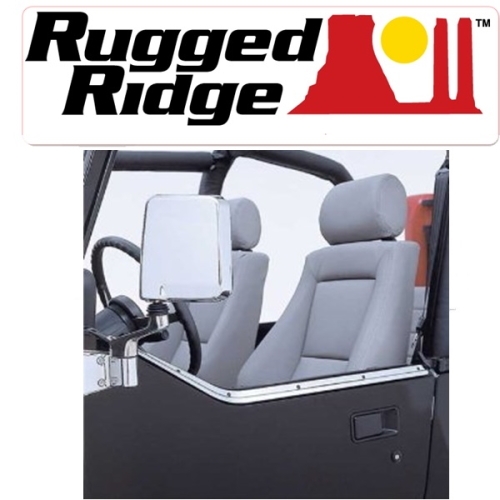 Jeep Wrangler YJ retaining rails door strips for half doors 87-95