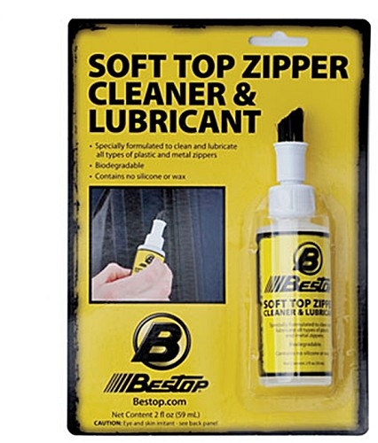 Jeep CJ Wrangler YJ TJ JK JL Soft Top Zipper Cleaner