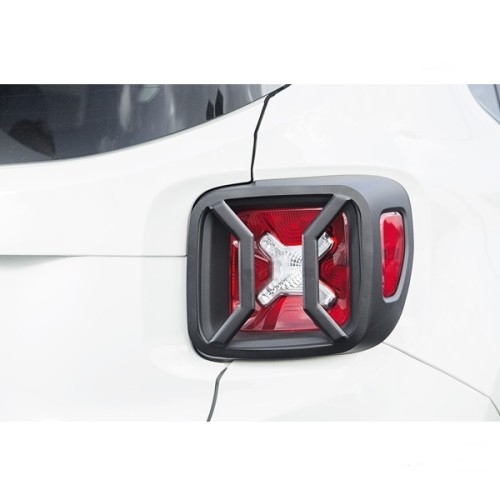 Jeep Renegade BU taillight grille taillight protection grille black structured 15-19