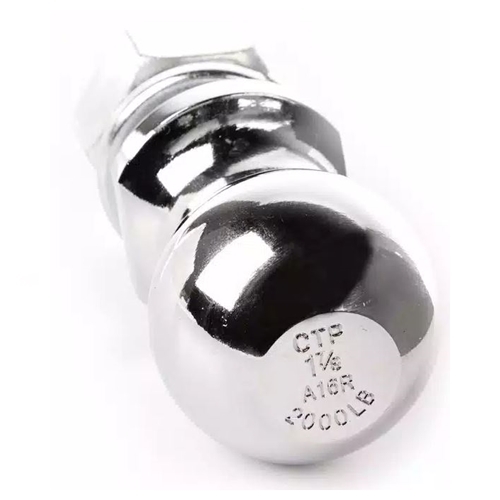 Jeep Universal 1-7/8" Trailer Hitch Ball for 1-inch Shaft Hole