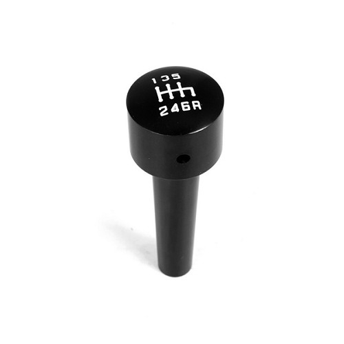 Jeep Wrangler JK 6 Gang Schaltknauf Schaltknopf schwarz Aluminium gebürstet 07-10